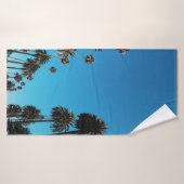 Uitzicht van bomen badhanddoek (Badhanddoek)