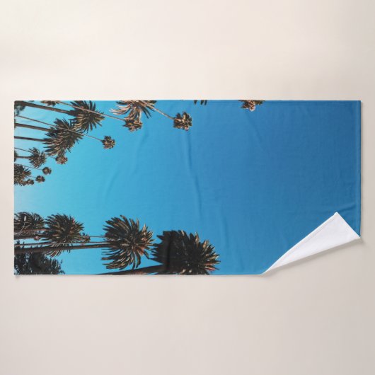 Uitzicht van bomen badhanddoek (Badhanddoek)