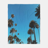 Uitzicht van bomen fleece deken (Voorkant)