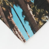 Uitzicht van bomen fleece deken (Hoek)