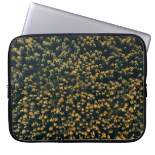 Uitzicht van bomen laptop sleeve