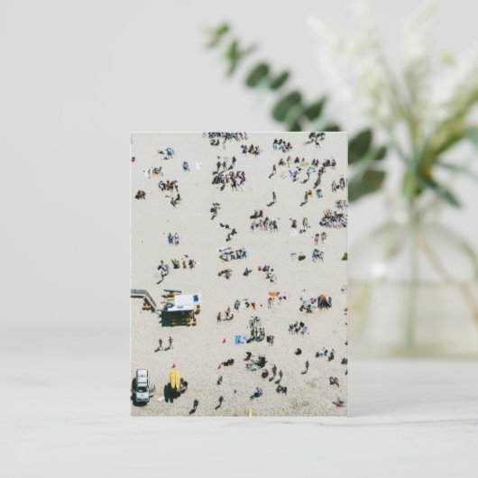 Uitzicht van Bondi Beach, Sydney Australia Briefkaart (Staand voorkant)