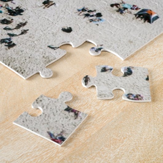 Uitzicht van Bondi Beach, Sydney Australia Legpuzzel (Zijkant)
