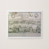 Uitzicht van Bordeaux en de Garonne, ondertekend d Legpuzzel (Horizontaal)