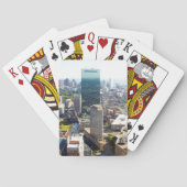 Uitzicht van Boston 2 Speelkaarten (Achterkant)