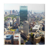 Uitzicht van Boston 2 Tegeltje (Voorkant)