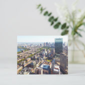 Uitzicht van Boston Briefkaart (Staand voorkant)