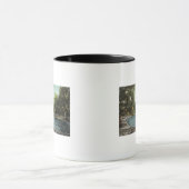 Uitzicht van Boston Common Frog Pond # 2 Mok (Midden)