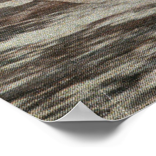 Uitzicht van Boston Common Frog Pond # 2 Poster (Hoek)