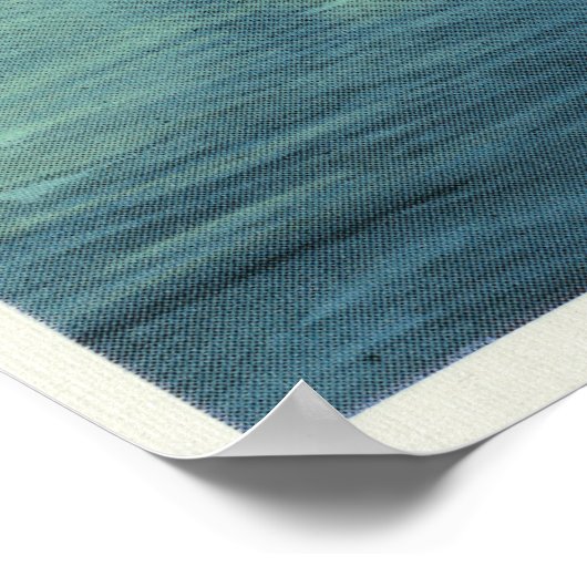 Uitzicht van Boston Harbour en Boston Lighthouse Poster (Hoek)