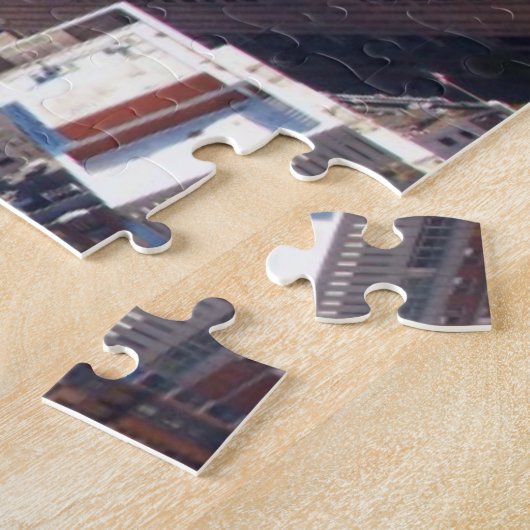 Uitzicht van Boston Legpuzzel (Zijkant)