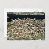 Uitzicht van Boston, MA Briefkaart (Voorkant / Achterkant)