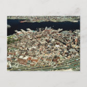Uitzicht van Boston, MA Briefkaart (Voorkant)