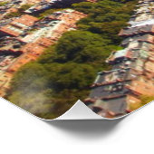 Uitzicht van Boston Poster (Hoek)