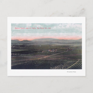 Uitzicht van Boston Ranch in San Diego County Briefkaart
