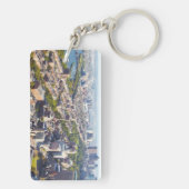Uitzicht van Boston Sleutelhanger (achterkant)
