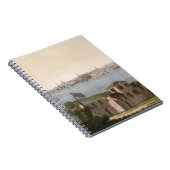 Uitzicht van Boston, uit Le Costume Ancien et Mode Notitieboek (Rechterzijde)