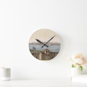 Uitzicht van Boston, uit Le Costume Ancien et Mode Ronde Klok (Huis)