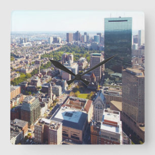 Uitzicht van Boston Vierkante Klok