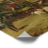 Uitzicht van Boulevard Montmartre, Parijs, 1830 Poster (Hoek)