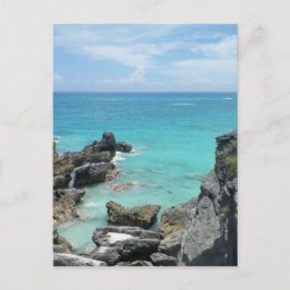 Uitzicht van bovenaan briefkaart