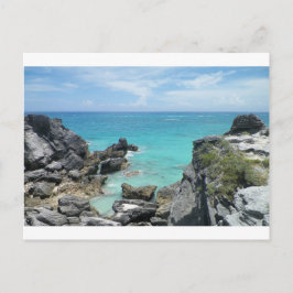 Uitzicht van bovenaan briefkaart