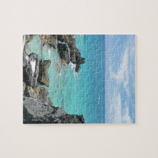 Uitzicht van bovenaan legpuzzel (Horizontaal)