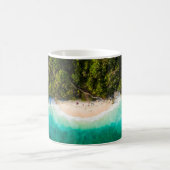 Uitzicht van bovenaf, verbluffend uitzicht vanuit  koffiemok (Center)