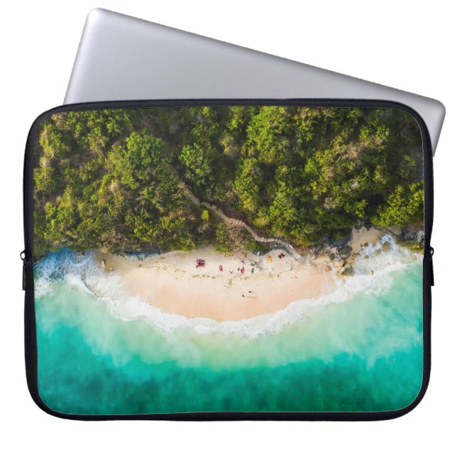 Uitzicht van bovenaf, verbluffend uitzicht vanuit  laptop sleeve (Voorkant)