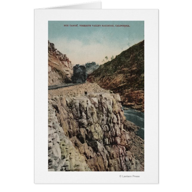 Uitzicht van Box Canon Train (Voorkant)