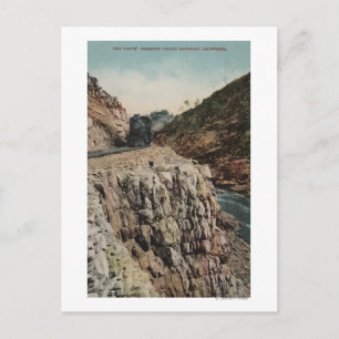 Uitzicht van Box Canon Train Briefkaart