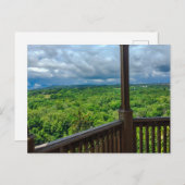 Uitzicht van Branson en de Ozarks van Point Lookou Briefkaart (Voorkant / Achterkant)