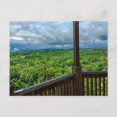 Uitzicht van Branson en de Ozarks van Point Lookou Briefkaart (Voorkant)