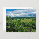 Uitzicht van Branson en de Ozarks van Point Lookou Briefkaart (Voorkant / Achterkant)