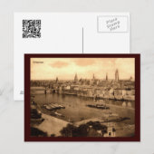 Uitzicht van Bremen Duitsland 1920 Vintage Briefkaart (Voorkant / Achterkant)