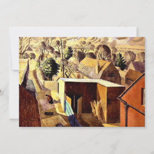 Uitzicht van Brick House, Great Bardfield, Kaart