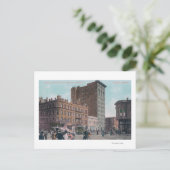 Uitzicht van Broadway, 14e St., San Pablo Ave Junc Briefkaart (Staand voorkant)