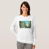 Uitzicht van Broadway en zevende hoek T-shirt (Voorkant volledig)