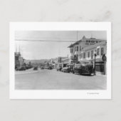 Uitzicht van BroadwayKing City, CA Briefkaart (Voorkant)