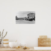 Uitzicht van BroadwayKing City, CA Poster (Keuken)