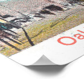 Uitzicht van BroadwayOakland, CA Poster (Hoek)