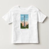 Uitzicht van Brock's monument Kinder Shirts (Voorkant)