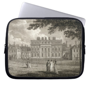 Uitzicht van Buckingham House, gegraveerd door W. Laptop Sleeve