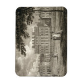 Uitzicht van Buckingham House, gegraveerd door W.  Magneet (Verticaal)