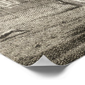 Uitzicht van Buckingham House, gegraveerd door W. Poster (Hoek)