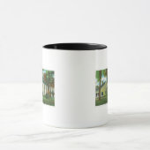 Uitzicht van buitenaf van Gen. Philip Schuyler's M Mok (Midden)