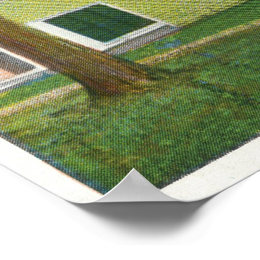 Uitzicht van buitenaf van Gen. Philip Schuyler's M Poster (Hoek)