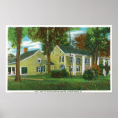 Uitzicht van buitenaf van Gen. Philip Schuyler's M Poster (Voorkant)