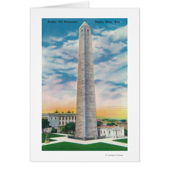 Uitzicht van Bunker Hill Monument (Voorkant)