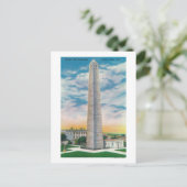 Uitzicht van Bunker Hill Monument Briefkaart (Staand voorkant)